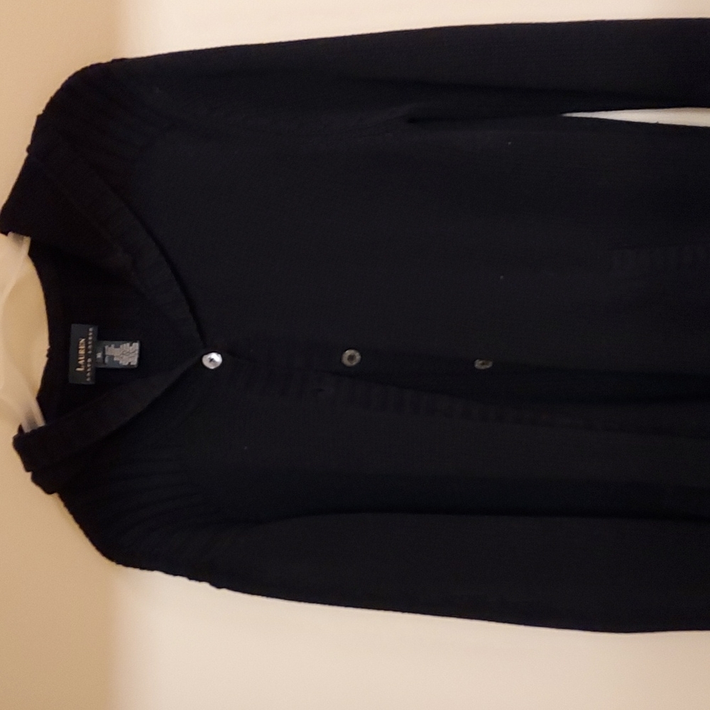 Ralph Lauren cable knit sweater.